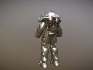 Fallout Power Armor x01 3D Принт Модель