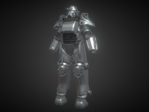 Fallout Power Armor T45 3D-Druckmodell