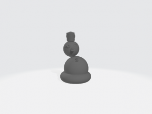 Snow Man - Christmas 3D Модель