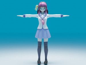 Nakamura Yuri 3D Модель