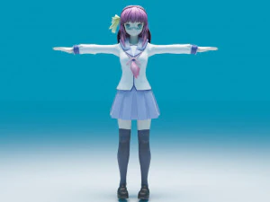Nakamura Yuri 3D Model