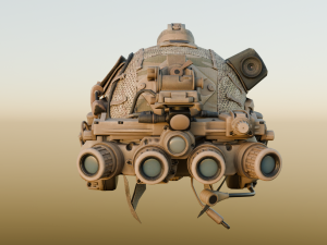 Special forces helmet 3D Model