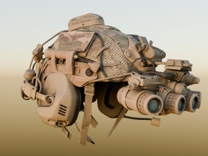 Special forces helmet 3D Model