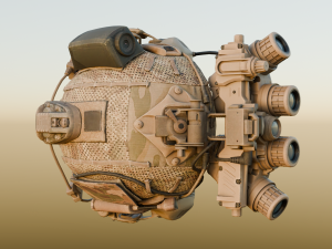 Special forces helmet 3D Model