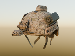 Special forces helmet 3D Model