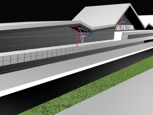 S of Silverstone Circuit Modello 3D