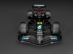 Mercedes Formula 1 3D Model