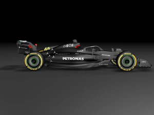 Mercedes Formula 1 3D Model