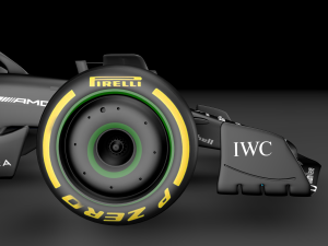 Mercedes Formula 1 3D मॉडल