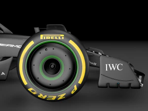 Mercedes Formula 1 3D Model