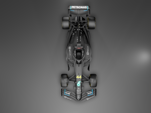 Mercedes Formula 1 3D मॉडल