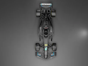 Mercedes Formula 1 3D Model