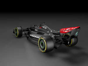 Mercedes Formula 1 3D Model