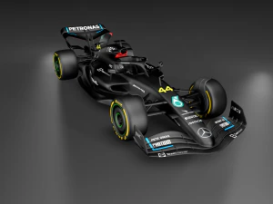 Mercedes Formula 1 Modello 3D