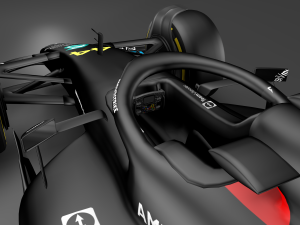 Mercedes Formula 1 3D मॉडल