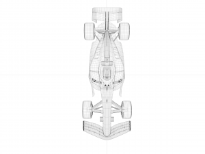 Mercedes Formula 1 3D मॉडल