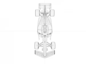 Mercedes Formula 1 3D Model