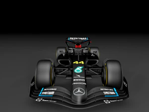 Mercedes Formula 1 3D Model