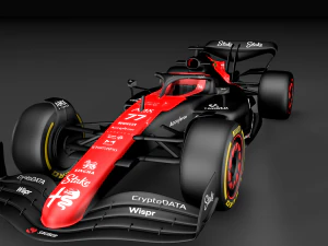 Alfa Romeo Formula 1 Modello 3D