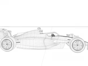 Alfa romeo Formule 1 3D Model