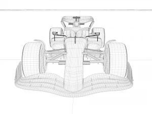 Alfa romeo Formule 1 3D Model