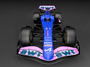 Alpine Formule 1 3D-Modell