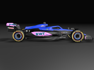 Alpine Formule 1 3D-Modell