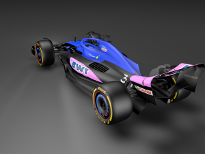 Alpine Formule 1 3D-Modell