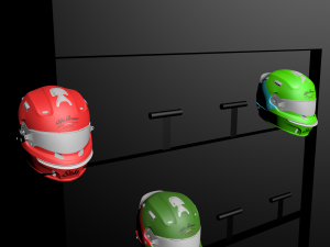 Garage Formula 1 alfa romeo Modelo 3D