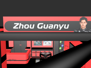 Garage Formula 1 alfa romeo Modelo 3D