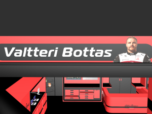 Garage Formula 1 alfa romeo Modelo 3D
