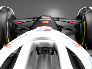 F1 Haas 2024-s Modelo 3D
