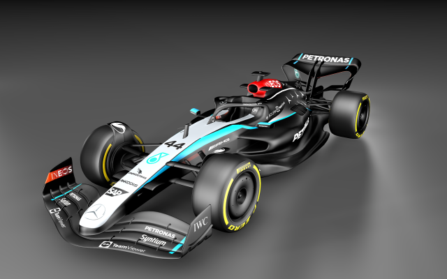 F1 Mercedes 2024 - s Modèle 3D .c4d .max .obj .3ds .fbx .stl .blend 