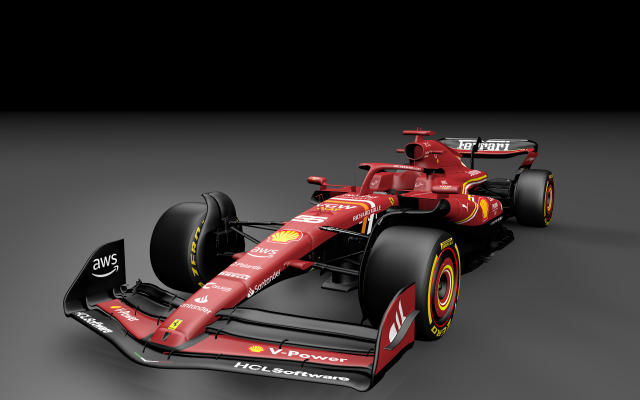 F1 Ferrari SF-24 - s Modèle 3D .c4d .max .obj .3ds .fbx .stl .blend 