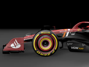 F1 Ferrari SF-24 - s 3D Model