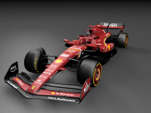 F1 Ferrari SF-24 - s 3D Model