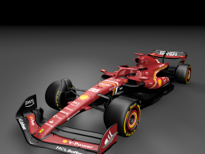 F1 Ferrari SF-24 - s Modèle 3D