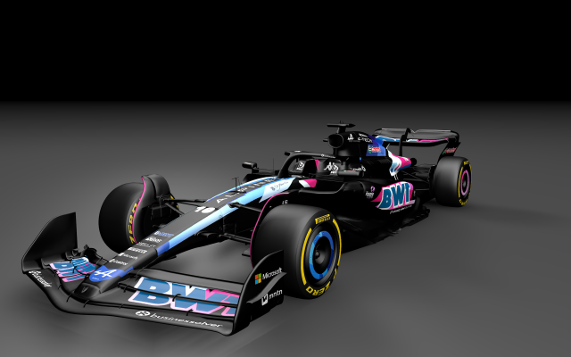 F1 Alpine A524 - s 3D-Modell .c4d .max .obj .3ds .fbx .stl .blend 