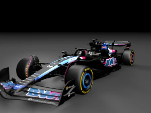 F1 Alpen A524 - s Model 3D