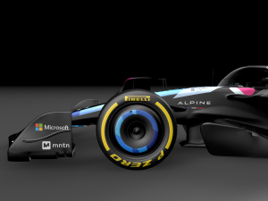 F1 Alpine A524 - s 3D-Modell