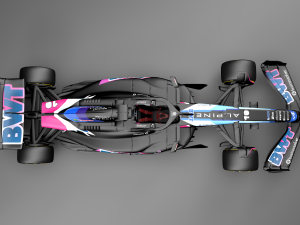 F1 Alpine A524 - s 3D-Modell