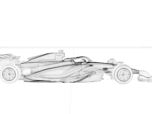F1 Alpine A524 - s 3D-Modell