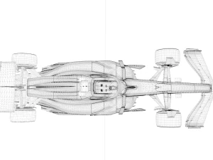 F1 McLaren MCL38 - s 3D Model