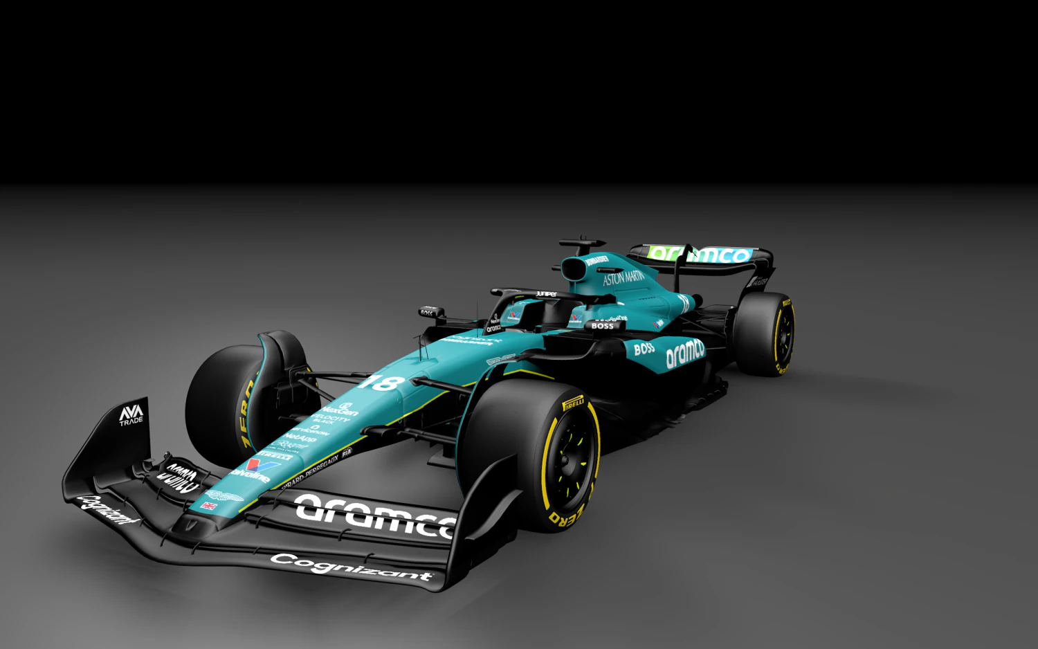 F1 Aston Martin AMR24 - s 3D Model .c4d .max .obj .3ds .fbx .stl .blend 