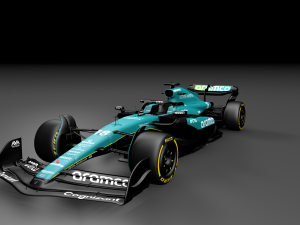 F1 Aston Martin AMR24 - s 3Dモデル