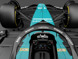 F1 Aston Martin AMR24 - s 3D Model