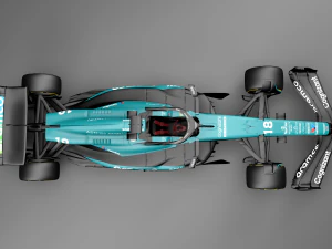 F1 Aston Martin AMR24 - s 3D Model