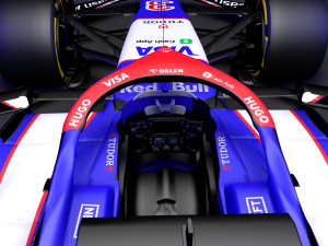 F1 Visa Cash App RB VCARB 01 - s Modello 3D
