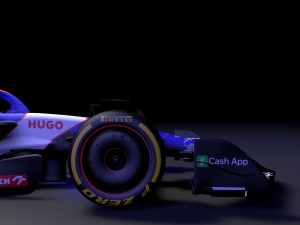 F1 Visa Cash App RB VCARB 01 - s Modello 3D