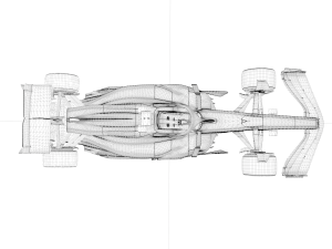 F1 Visa Cash App RB VCARB 01 - s Modello 3D